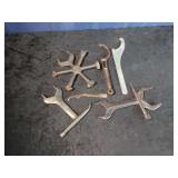 6 Antique Speciality Wrenches