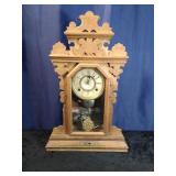 Wood "Gingerbread Clock"