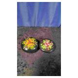 2 Handpainted Trinket Boxes from Ukraine