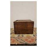 Large slide lid box woth square nails