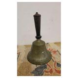 Old Brass School Bell.