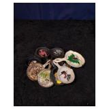 9 Miniature Cast Iron Souvenir Skillets