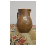 W J Gordy Signed Pottery Pitcher Georgia.