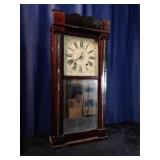 Circa 1832 Pratt & Frost Woodworks Shelf Clock