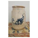 J S Taft Company 5 Gallon NY Floral Decorated Pot