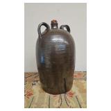 Fine Old Soutetn Double Handle Alkaline Glaze Jug