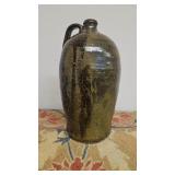 Pretty One Gallon Jug W/ Outstanding Glaze.