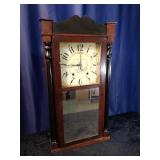 Circa 1835 Boardman & Wells Woodworks Shelf Clock
