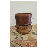 Two Bentwood Buckets W/ Pail Handles.