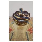 Dale Costner Swirl Face Jug.