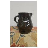 Mathwell Signed Southern Pottery Pitcher