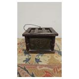Antique Foot Warmer W? Punc Tins.