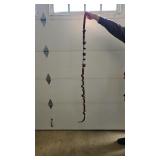 String Of Antique Brass Sleigh Bells .