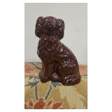 Brown Ohio Potter Stoneware Dog.
