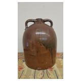 Massive Southern Pottery 2 Handle Jug.
