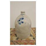 Julius Norton Blue Cobalt Stoneware 4 Gallon Jug.