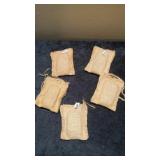 5 G.I. Joe Vtg 1960 Sandbags