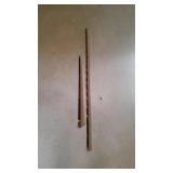Walking Stick & Walking Cane with Brass Top