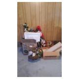 Large Lot of Christmas Decorations
