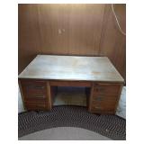 Vtg Wood Jascon Desks Co Desk