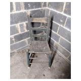 Vtg Ladder Back Chair