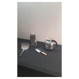 Aluminum Teapot & Misc