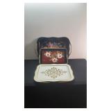 1 Lap Tray & 2 Decoration Trays