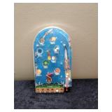 Vtg Space Themed Pinball Bagatelle Game