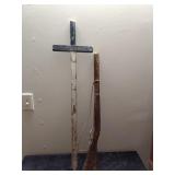 Toy Wood Gun & Wood Sword