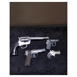 4 Toy Guns