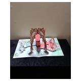 Vtg Gondola Ambassador Christmas PopUp Decoration