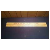 3 Advertising Yard Sticks