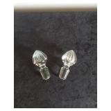 2 Decanter Stoppers