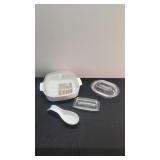 Corningware Microwave Browner with Lid