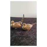 Vtg Japense Pheasant & Quail Figurines
