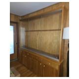 Large 4 Door Gun Cabinet W/ Sliding Glass Doors