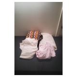 Box of Tablecloths & Runners