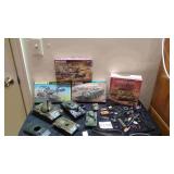 Mixed Lot of Vtg Army Vehicles & Misc