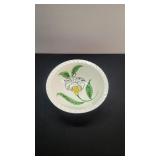 Yellow Iris Blue Ridge Pottery Bowl