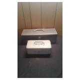 2 Metal Tool Boxes