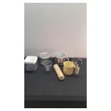 Cookie Cutters, Plastic Cannisters & Misc