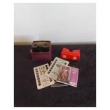 2 Vtg Viewfinders with Film Cards