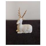 Vtg Mottahedeh Deer Porcelain Trinket Box