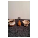 2 Van Briggle Pottery Pcs & 1 Marie Devlin
