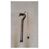 3 Metal Walking Canes