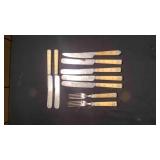Antique Bone Handled Cutlery