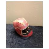 Vtg Leather Football Helmet