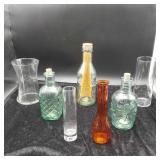 Kitchen Glass Items & Vases