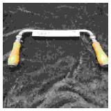 12" Draw Knife with Handles