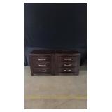 Two Nightstands with two drawers